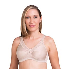 Barbara 210 Lace Accent Softcup - Mastectomy Bra - Beige / Nude