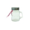 Tablecraft Coca-Cola Mason S&P Shakers, Glass Jar with Metal Lid,