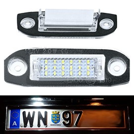 LED Number Plate Light Doled M01 TÜV-Tested with E-Mark Xenon Optic