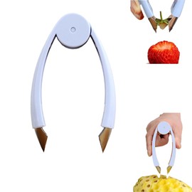 Pineapple Eye Remover,Multifunctional Stainless Steel Cutter and Fruit Corer,strawberry stem remover tool Pineapple Eye Peeler Tweezers Kitchen Gadget Easy to Use