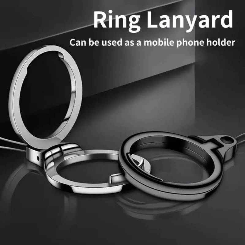 Estuchelandia Cordón Soporte Sostén Celular Universal Llaves Anillo Metal