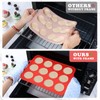 Foepoge 2 Pack Silicone Muffin Pan with Metal Frame, Non-stick