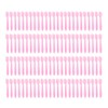 Reusable Mini Make-up Spatulas, 100 pieces,Pink.