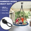 Feanron Hammock Hooks 4 Pack, Heavy Duty Hammock Hanging Kit,