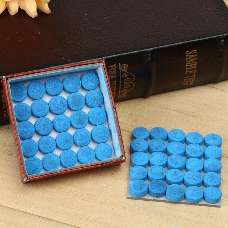 MOOCY Master TIP Leather Billiard/Pool Cue Tips, Box of 50(9