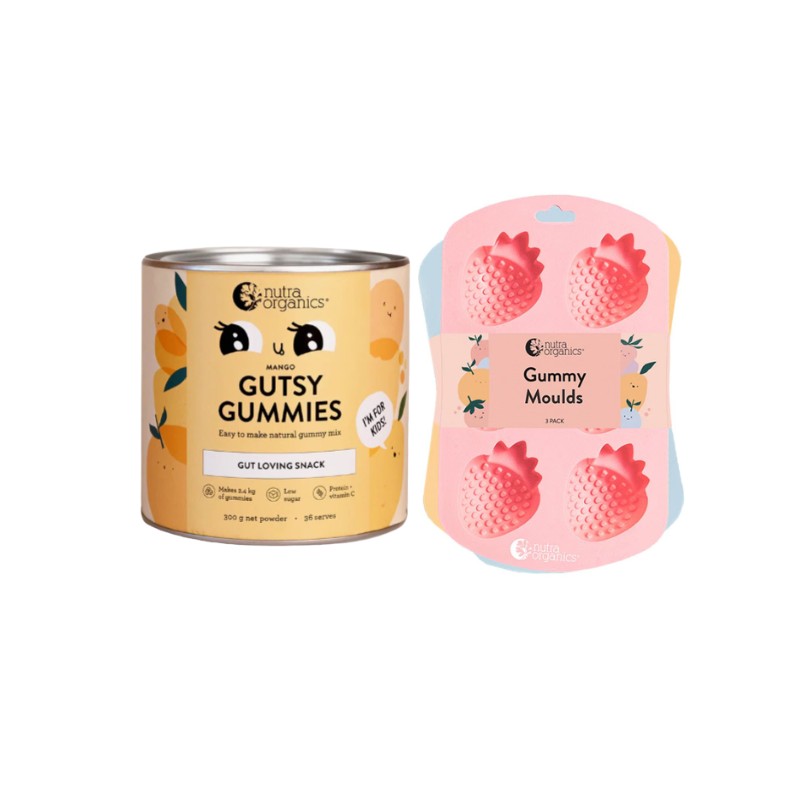 Nutra Naturals Glorious Gummies & Mould Bundle, Mango / 150g