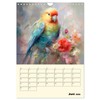 Bunte Vögel. Bezaubernde Papageien-Aquarelle (Wandkalender 2026 DIN A4 hoch), CALVENDO