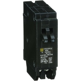 SCHNEIDER ELECTRIC 120/240-Volt 30/15-Amp HOMT3015 Miniature Circuit Brkr 120/240V 30/15A