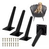 ROSALIABONILLA Patas De Metal De 40 Cm Para Muebles, Paquete