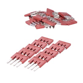 SIPUN UFB FBS DIN Rail Terminal Block Press-Fit Jumper 4 Pole Plug-in Bridge Four Pole for 2.5mm Terminal Block 20 Pcs