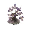 Natural Crystal Tree Decor, Desk Decor with Amethyst Crystal Chakra