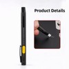 2pcs Heat Erasable Fabric Markers for Sewing with 20 Replacement