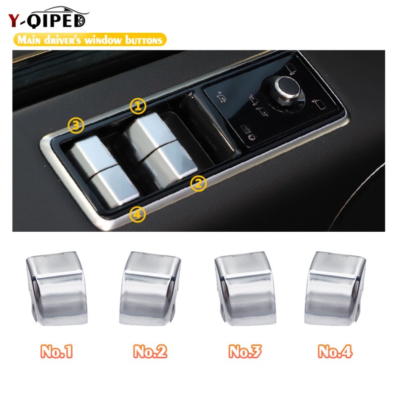 Window Switch Driver Side Button Master Power Cover Cap Lift