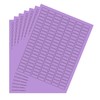 Labels Printable Sticker Paper Sheets for Printers in Purple -