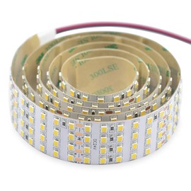 2835 White High CRI 90 LED Strip Light - Bright Color Quad Row Flexible LED Tape Lights 24V- IP20-3,530 lm/m for LED Industrial and Photographic Lighting (1m/3.28' Daylight White)