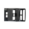 crosselec Carbon Fiber Style Rear Armrest Box AC Air Conditioner