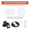Invisible Magnetic Door Stopper, Adjustable & Floor Standing Door Stopper,