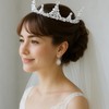 J's select Tiara, Crown, Hair Accessory, Hair Ornament, Wedding, Bride,