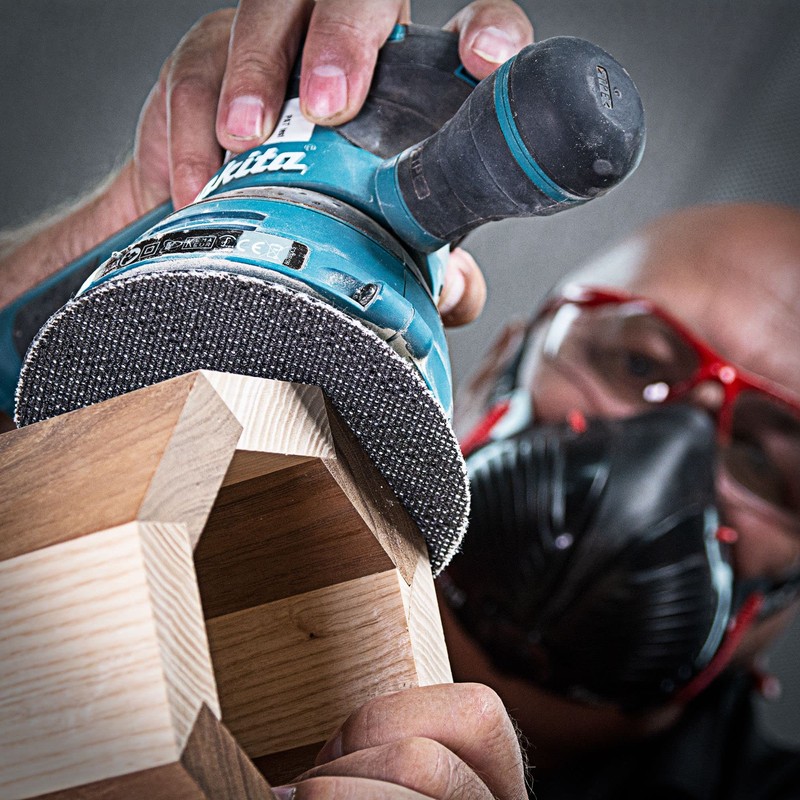 Trend Mesh 125mm Random Orbit 150 Grit Abrasive Sanding Discs,