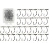 30Pcs/Box Drop Shot Hooks in-line Drop Shot Rig Fishing Hooks