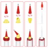 KACNON Stainless Steel Sealing Nozzle, 38 Pieces Universal Integrated Rubber