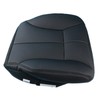 Priprilod Black Leather Driver Side Bottom Replacement Seat Cover Compatible