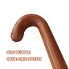 EaciTown 2 Pcs Brown Old Man Inflate Cane 100 Day
