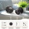 GOBEKOR 10 Pack Interior Privacy Door Knobs Oil Rubbed Bronze
