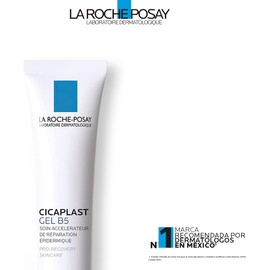 La Roche-Posay Cicaplast Gel B5 Tratamiento Reparador para Cicatrices con Complejo Mineral de Cobre, Zinc y Manganeso, Textura Transparente de Silicona, 40 ml