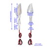 HDBUBALUS Skull Turn Signals LED Blinker Indicator Light Fit for