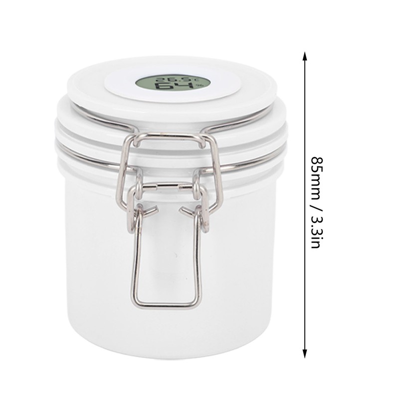 200ml Eyelash Glue Storage Tank with Screen Display Sealed Jar