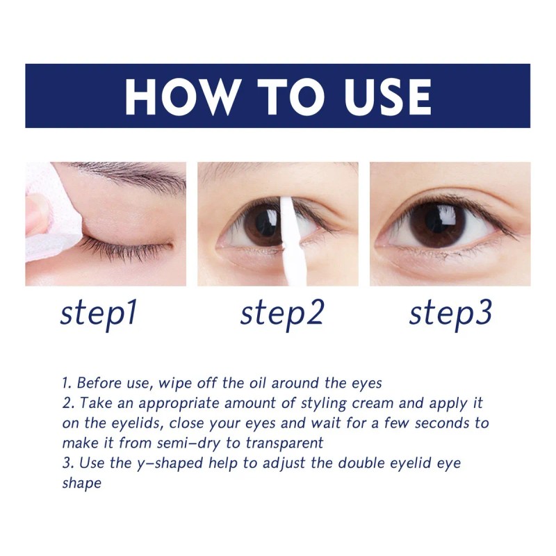 Crema Delineadora De Párpados Bigeyes, Aplicada En Pares Y