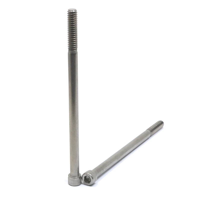 iexcell 10 Pcs 1/4-20 x 4-1/2" Partially Threaded Stainless Steel