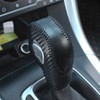 RAGBUSCLE Car Gear Stick Shifting Knobs Leather Cover Shifter Lever,