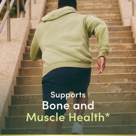 Nature’s Bounty High Absorption Magnesium Glycinate 240 mg for Supporting Muscle Relaxation and Bone, Heart & Nerve Health – Non-GMO, Gluten-Free, Vegetarian, 120 Count/60 Servings