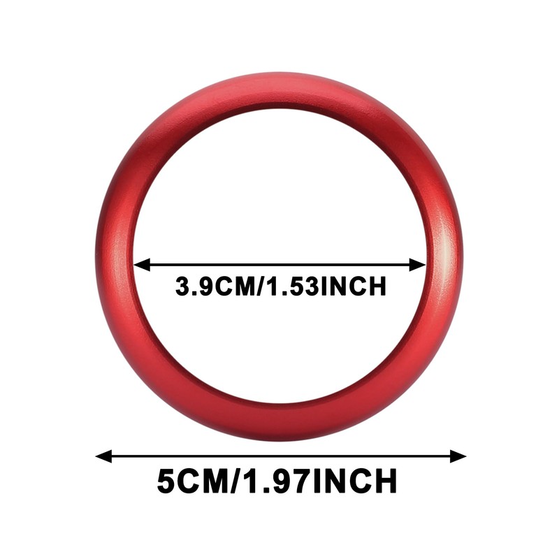 TOMALL Engine Start Stop Ring Trim Compatible with Nissan Altima
