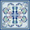 Lorenzo Cana 89036 Women's Silk Scarf Elaborately Printed 100% Silk
