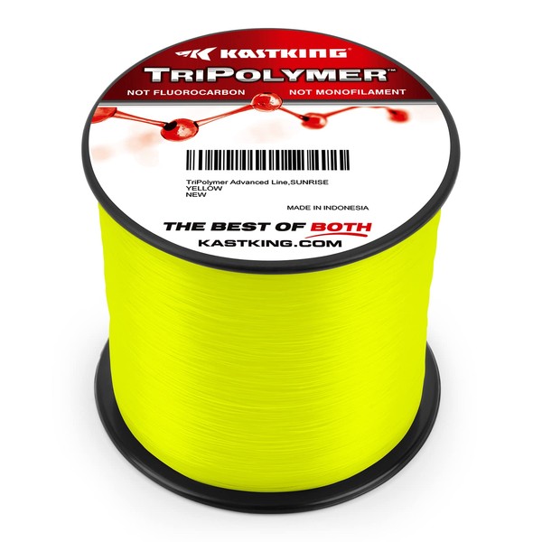 KastKing Tripolymer Advanced Monofilament Fishing Line - ¼ LB Filler