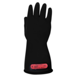 Magid Glove & Safety Rubber Electrical Insulating Gloves, Clase 0, Negro, 10