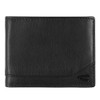 camel active Men's Stone Jeans Wallet Travel Accessory Wallet, black,