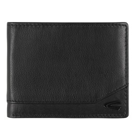camel active Men's Stone Jeans Wallet Travel Accessory Wallet, black, S