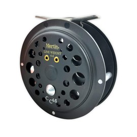 Martin Fly Fishing Caddis Creek Single Action Rim Control Fly Fishing Reel (Size 5/6)