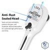 FIRSTINFO F32433C 3/8" Drive Ratchet Handle Wrench 120-Tooth Sealed Head