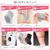 Neo, Smooth Heel Socks, Crack Prevention, Heel Care, Socks, Rattle,