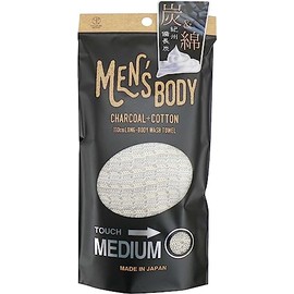 Yokozuna Creation Men's Body Towel Binchotan & Cotton