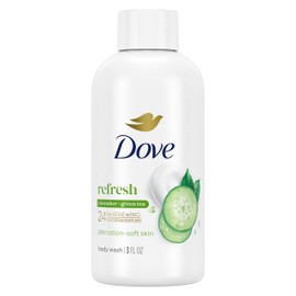 Dove Dove Body Wash 24 Count Refreshing Cucumber and Green Tea Refreshes Skin Cleanser That Effectively Washes Away Bacteria While Nourishing Your 3 oz