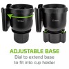 Cellet Expandable Car Cup Holder with Adjustable Base & Phone