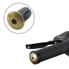 WHYHKJ Bar End Plugs 1 Pair Bronze Bicycle Handlebar Plugs