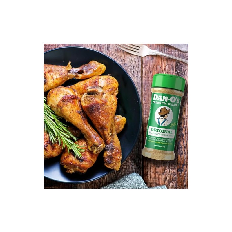 Dan-O's Original Seasoning Medium Bottle 2 Pack