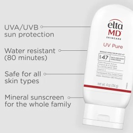 Eltamd Md Uv Pure Spf 47 Protector Solar Mineral Bloqueador